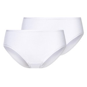 esmara® Dámske nohavičky s BIO bavlnou, 2 kusy (M (40/42), biela)