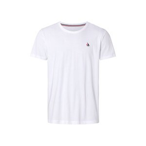 LIVERGY® Pánske bavlnené tričko (M (48/50), biela)