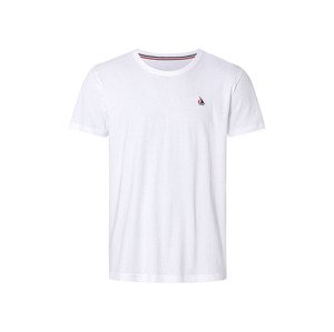 LIVERGY® Pánske bavlnené tričko (L (52/54), biela)