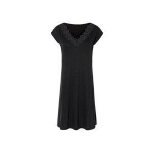 esmara® Dámska nočná košeľa (XS (32/34), čierna)