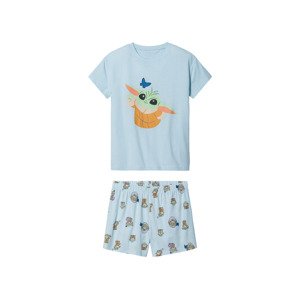 Chlapčenské krátke pyžamo (134/140, bledomodrá)