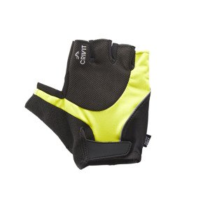 CRIVIT Dámske/Pánske cyklistické rukavice (8, žltá)