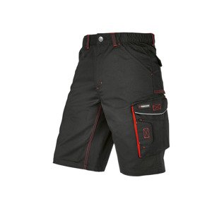 PARKSIDE® Pánske pracovné šortky (50, čierna/červená)