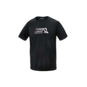 PARKSIDE® Pánske bavlnené tričko (XL (56/58), čierna)