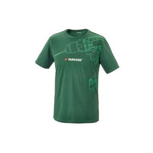 PARKSIDE® Pánske bavlnené tričko (S (44/46), zelená)