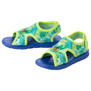 Chlapčenské plážové sandále (25, zelená/modrá)