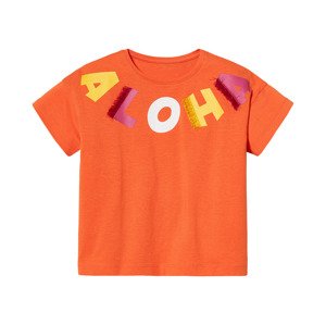 lupilu® Dievčenské tričko (98/104, oranžová)