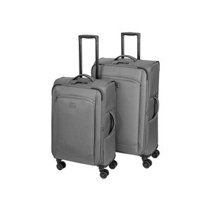 TOPMOVE® Súprava cestovných kufrov, sivá, 2-dielna