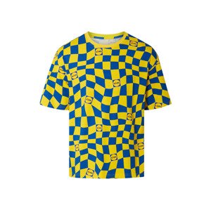 LIVERGY® Pánske tričko Lidl (S (44/46), žltá/modrá)