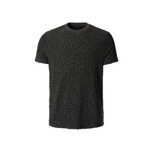 LIVERGY® Pánske froté tričko, tmavosivé (XL (56/58))