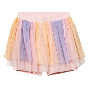 lupilu® Dievčenská tylová sukňa s krátkymi legínami (98/104, bledoružová/fialová)