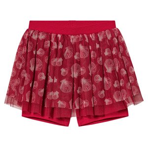 lupilu® Dievčenská tylová sukňa s krátkymi legínami (98/104, červená)