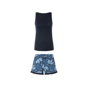 esmara® Dámske krátke pyžamo (XL (48/50), námornícka modrá)