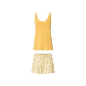 esmara® Dámske krátke pyžamo (M (40/42), žltá)