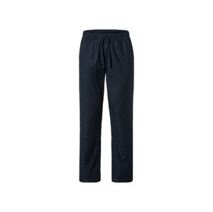 LIVERGY® Pánske nohavice „Straight Fit“ (48, námornícka modrá)
