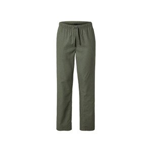 LIVERGY® Pánske nohavice „Straight Fit“ (52, zelená)