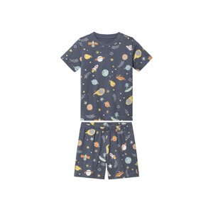 lupilu® Chlapčenské krátke pyžamo (110/116, modrá)