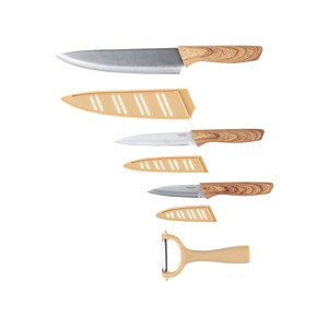 ERNESTO® Súprava nožov a škrabky, 4-dielna