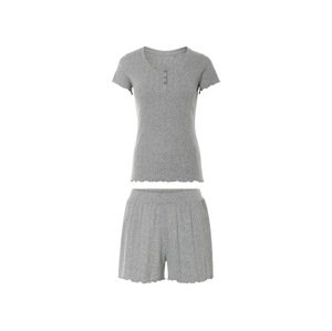 esmara® Dámske krátke pyžamo (S (36/38), sivá)