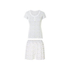 esmara® Dámske krátke pyžamo (L (44/46), biela)