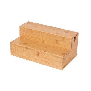 Wenko Bambusový kuchynský úložný box (schody)