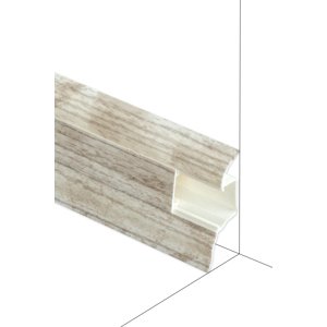 Podlahová lišta DOLLKEN W653 Veranda - dĺžka 250 cm Roh vonkajší