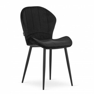 Jedálenská stolička TERNI čierna