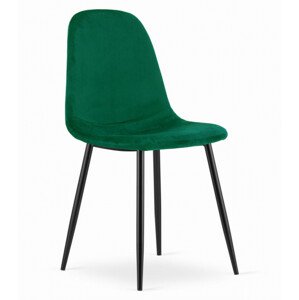 Jedálenská stolička COMO tmavo zelená