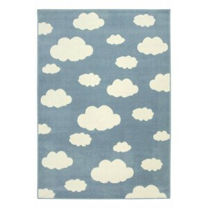 Detský koberec Kids 533911/94922 Oblaky modrý
