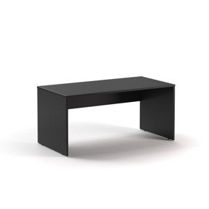 DREVONA33 Kancelársky stôl LUTZ 160x80 čierny