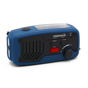 POWERplus Solárne rádio s dynamom a LED svetlom POWERplus Panther 5v1