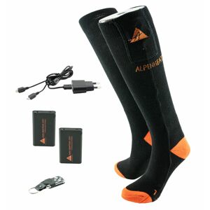 Alpenheat Vyhrievané ponožky Alpenheat FIRE-SOCKS bavlna veľkosť S s diaľkovým ovládaním