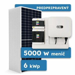 Ecoprodukt On-grid Huawei 6kWp 3-fáz predpripravený solárny systém