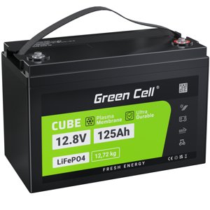 Green Cell Batéria LiFePO4 12,8V 125Ah Green Cell