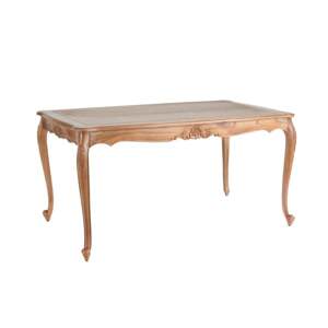 Dekoria Stôl Dorothee 160 x 90 x 79 cm, natural, 160 x 80 x 78 cm