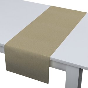 Dekoria Štóla na stôl, svetlo béžová, 40 x 130 cm, Alara Premium, 145-00