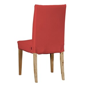 Dekoria Návlek na stoličku Henriksdal (krátky), červená, návlek na stoličku Henriksdal - krátky, Loneta, 133-43