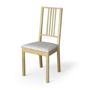 Dekoria Poťah na stoličku Börje, vzor kocky na bielom podklade, poťah na stoličku Börje, Sunny, 143-51
