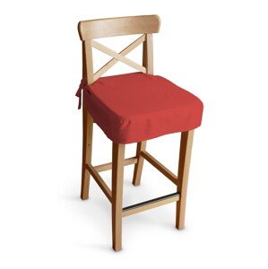 Dekoria Poťah na barovú stoličku Ingolf, červená, návlek na barovú stoličku Ingolf, Loneta, 133-43