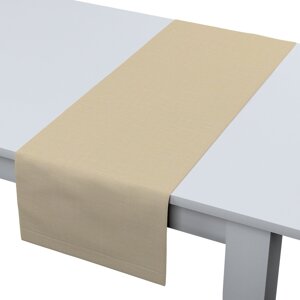 Dekoria Štóla na stôl, krém, 40 x 130 cm, Sensuale Premium, 144-42