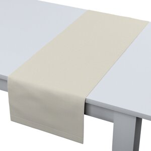 Dekoria Štóla na stôl, biela, 40 x 130 cm, Sensuale Premium, 144-54
