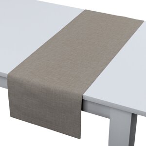 Dekoria Štóla na stôl, šedá, 40 x 130 cm, Sensuale Premium, 144-55